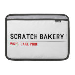 SCRATCH BAKERY  MacBook Air Sleeves (landscape)