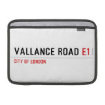 vallance road  MacBook Air Sleeves (landscape)