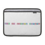 Term one physical sciences  MacBook Air Sleeves (landscape)