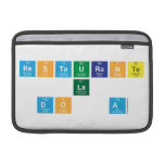 Restaurante
 La 
 Doña  MacBook Air Sleeves (landscape)
