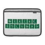 BackFire
 Intelligence  MacBook Air Sleeves (landscape)