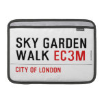sky garden walk  MacBook Air Sleeves (landscape)