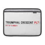 Triumphal Crescent  MacBook Air Sleeves (landscape)