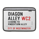 Diagon  Alley  MacBook Air Sleeves (landscape)