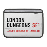 london dungeons  MacBook Air Sleeves (landscape)