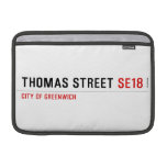 THOMAS STREET  MacBook Air Sleeves (landscape)