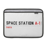 Space Station  MacBook Air Sleeves (landscape)