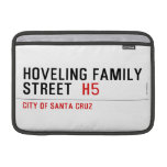 Hoveling family Street   MacBook Air Sleeves (landscape)