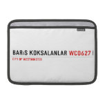 barıs köksalanlar  MacBook Air Sleeves (landscape)