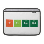 finland  MacBook Air Sleeves (landscape)