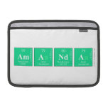 Amanda  MacBook Air Sleeves (landscape)