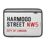 Harmood  Street  MacBook Air Sleeves (landscape)