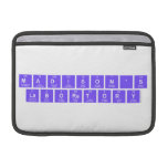 MADISON'S
 LABORATORY  MacBook Air Sleeves (landscape)