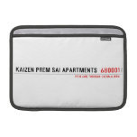 Kaizen Prem sai Apartments   MacBook Air Sleeves (landscape)