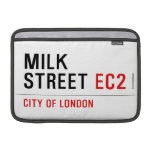 Milk  Street  MacBook Air Sleeves (landscape)