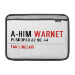 A-HIM  MacBook Air Sleeves (landscape)