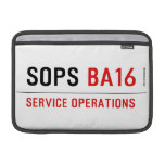 SOPS  MacBook Air Sleeves (landscape)