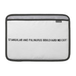 Stanualar and palinurus boulevard no exit   MacBook Air Sleeves (landscape)