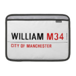william  MacBook Air Sleeves (landscape)