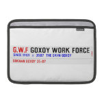 G.W.F  MacBook Air Sleeves (landscape)