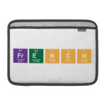 French  MacBook Air Sleeves (landscape)