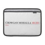 Chowgan mohalla  MacBook Air Sleeves (landscape)