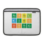 Pastel 
 music
 clothes
   MacBook Air Sleeves (landscape)