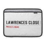 Lawrences CLose  MacBook Air Sleeves (landscape)