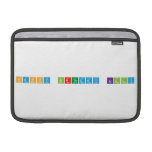 HAPPY BIRTHDAY LILLY  MacBook Air Sleeves (landscape)