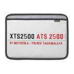 XTS2500  MacBook Air Sleeves (landscape)