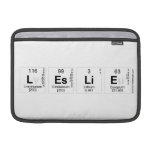 leslie  MacBook Air Sleeves (landscape)