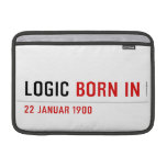  Logic  MacBook Air Sleeves (landscape)