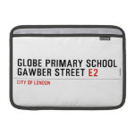 Globe Primary School Gawber Street  MacBook Air Sleeves (landscape)