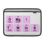 omg!
 twins  MacBook Air Sleeves (landscape)