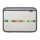 the periodic table  MacBook Air Sleeves (landscape)