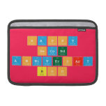 Happy 
 Second
 Anniversary
 BOO  MacBook Air Sleeves (landscape)