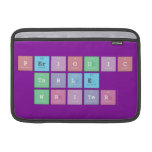 Periodic
 Table
 Writer  MacBook Air Sleeves (landscape)
