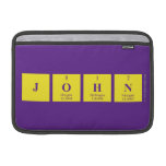 John  MacBook Air Sleeves (landscape)
