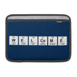 WELCOME  MacBook Air Sleeves (landscape)