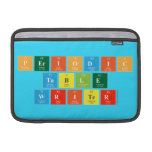 Periodic
 Table
 Writer  MacBook Air Sleeves (landscape)