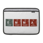 Emma  MacBook Air Sleeves (landscape)