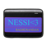 nessi<3  MacBook Air Sleeves (landscape)