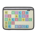 No science
 is better 
 authenticated
 than
 the Bible  MacBook Air Sleeves (landscape)