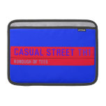 Casual Street  MacBook Air Sleeves (landscape)