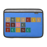 Periodic
 Table
 Writer  MacBook Air Sleeves (landscape)