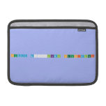 Humay müəllimin stupidleri  MacBook Air Sleeves (landscape)