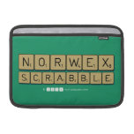 Norwex
 Scrabble  MacBook Air Sleeves (landscape)