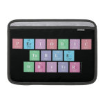 Periodic
 Table
 Writer  MacBook Air Sleeves (landscape)