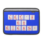 Let's
 Go
 Giants!  MacBook Air Sleeves (landscape)