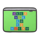 KEEP
 CALM
 AND
 DO
 SCIENCE  MacBook Air Sleeves (landscape)